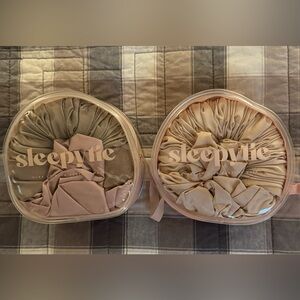 Sleepytie double scrunchie satin hair ties (2 Medium)